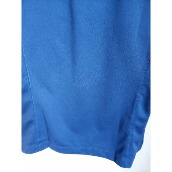 Nike Women's Sleeveless Blue Golf Polo Shirt Size Medium - Picture 6 of 11